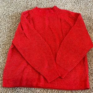 Beautiful Red GAP Sweater